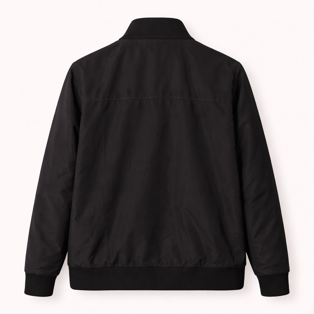 Tactical 100 Men's Black Bomber Jacket - S