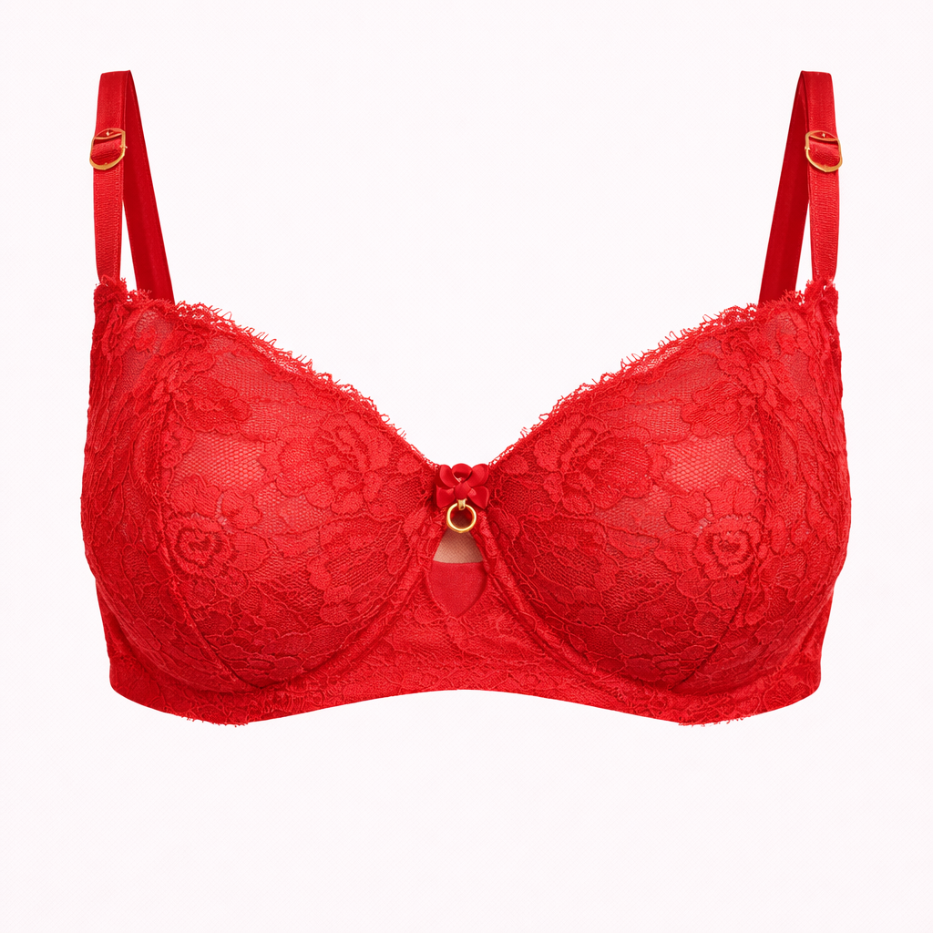 Aubade Moulded Half Cup Bra / 36F / Gala 