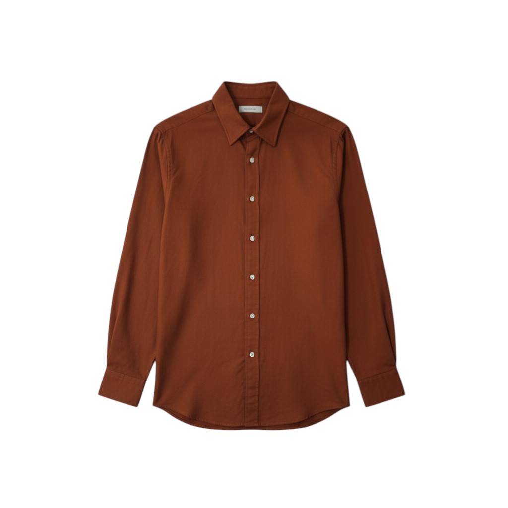 Rust Button-Down Shirt