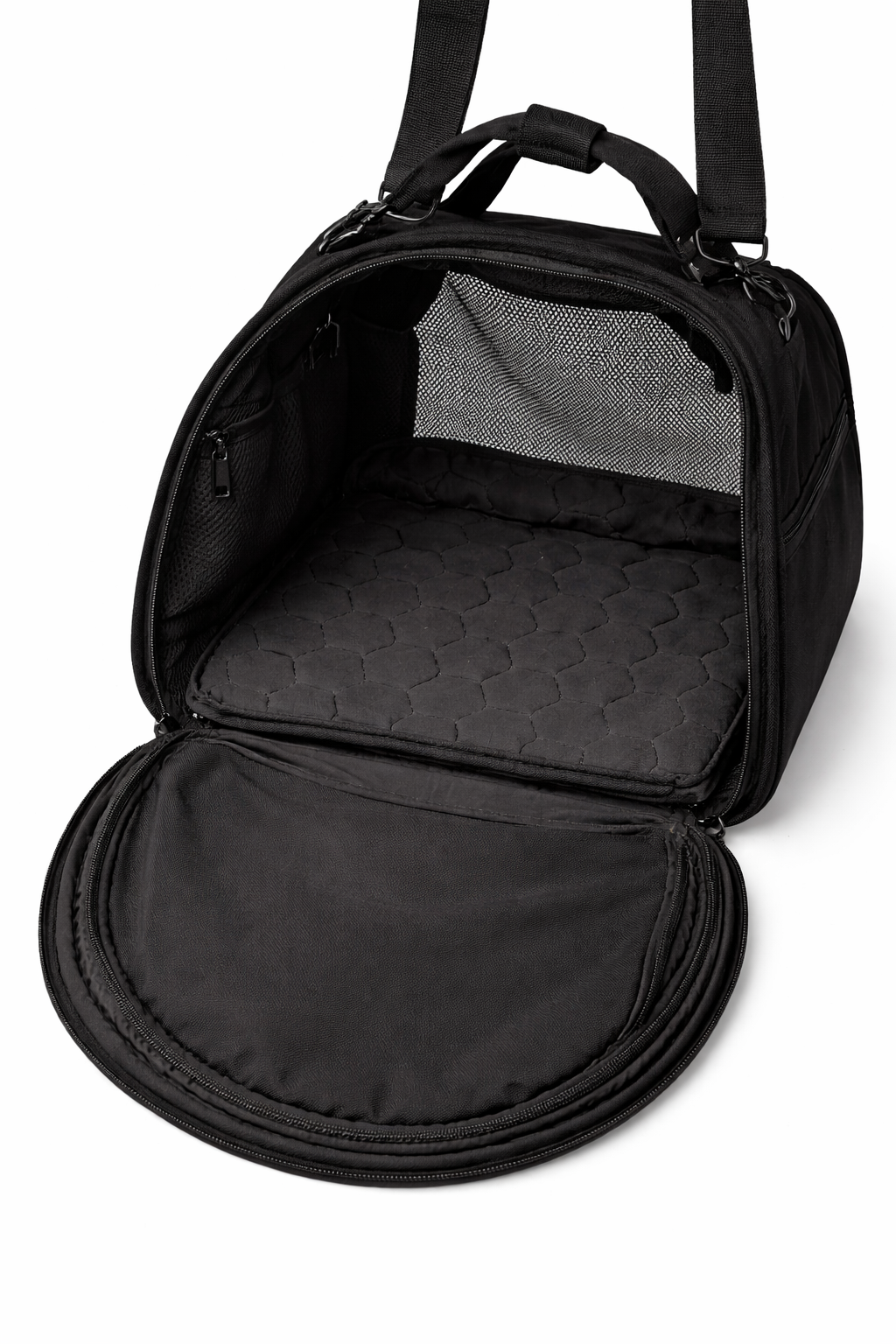 Pre-loved Wild One Air Travel Pet Carrier Black /Portable Pet Carrier