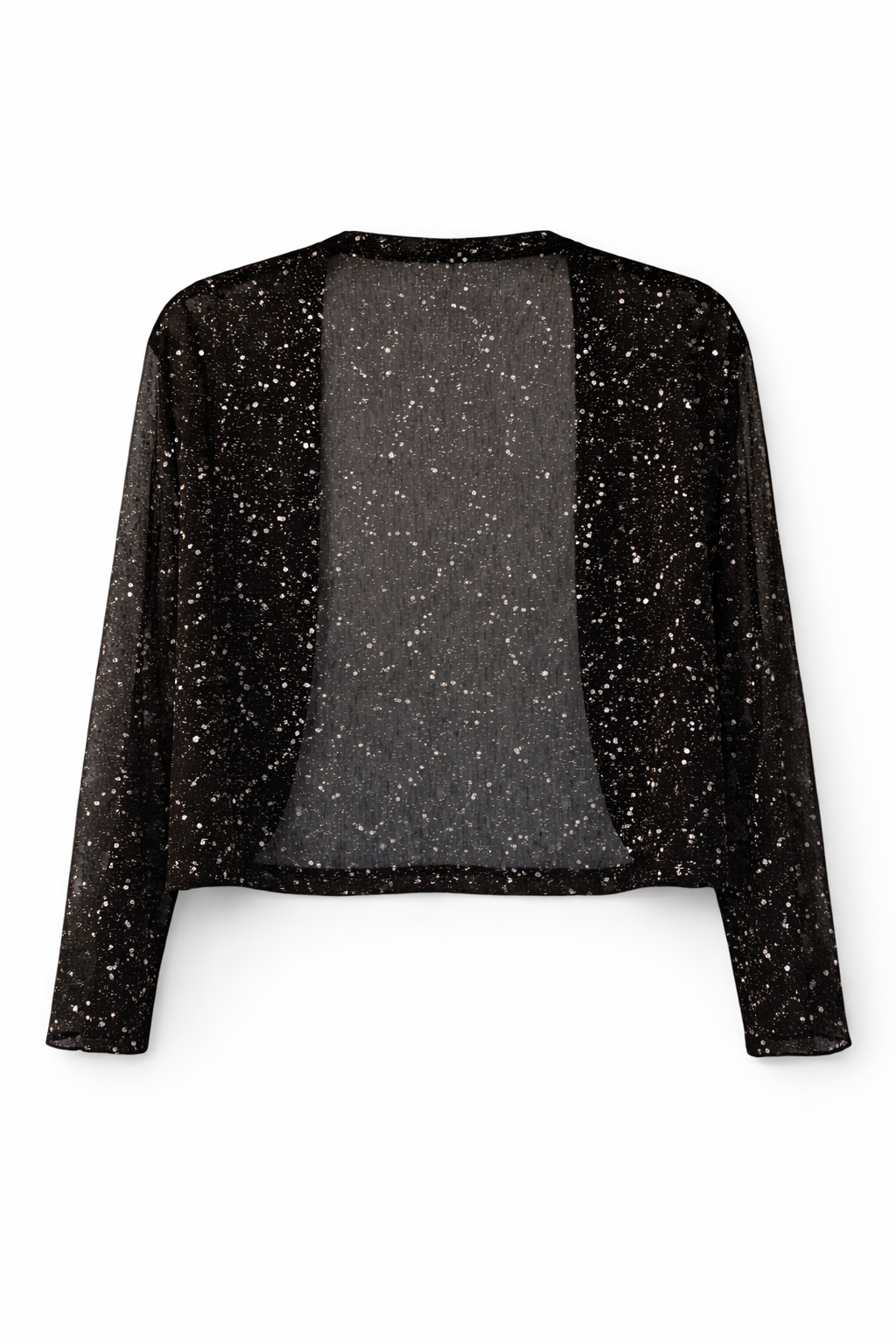 Pre-loved Sequin Mesh Top - M