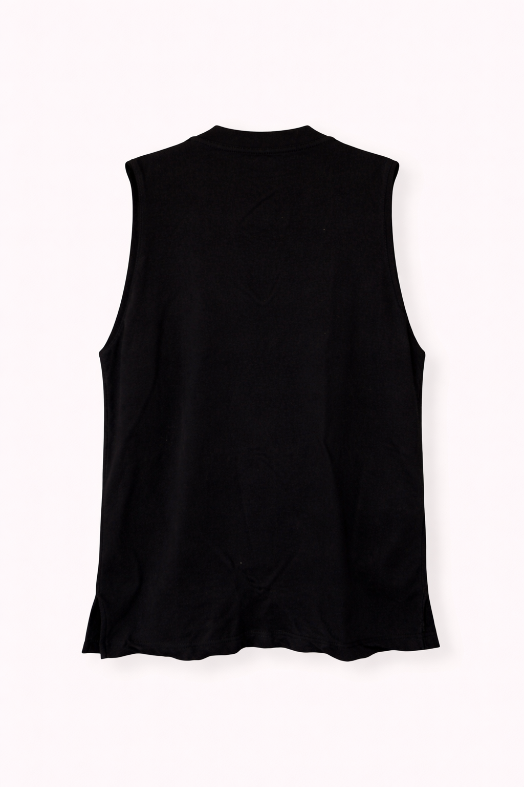 Pre-loved M&S Classic Black Buttoned Vest - Size L