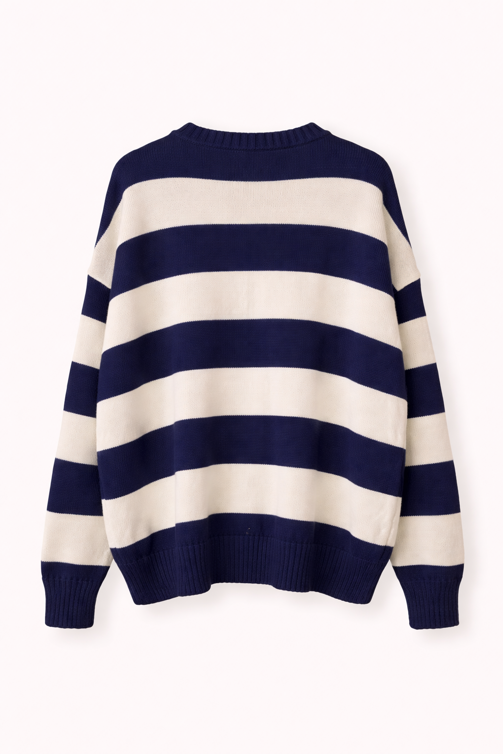 Striped Knit Sweater - XXL