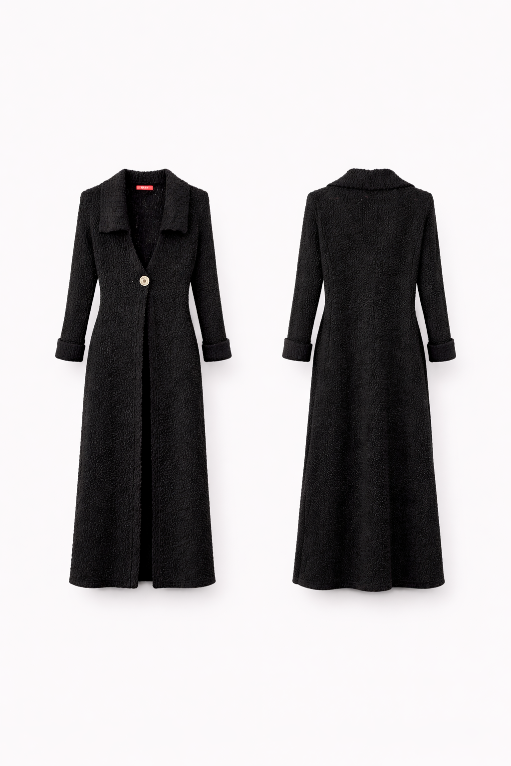 Pre-loved Monsoon Elegant Black Maxi Dress - UK14