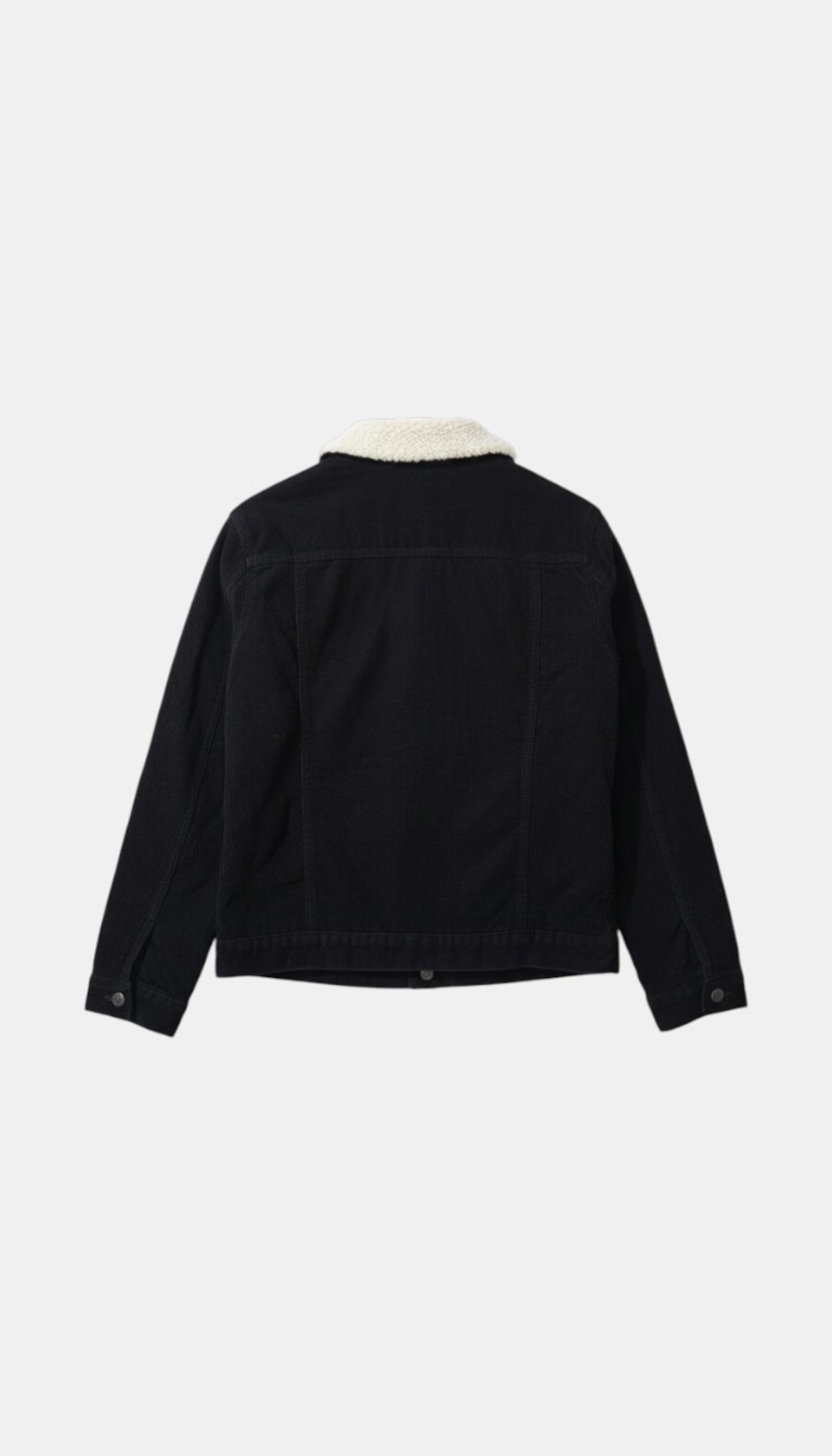 Bohoo Man Denim Sherpa Jacket - Size S