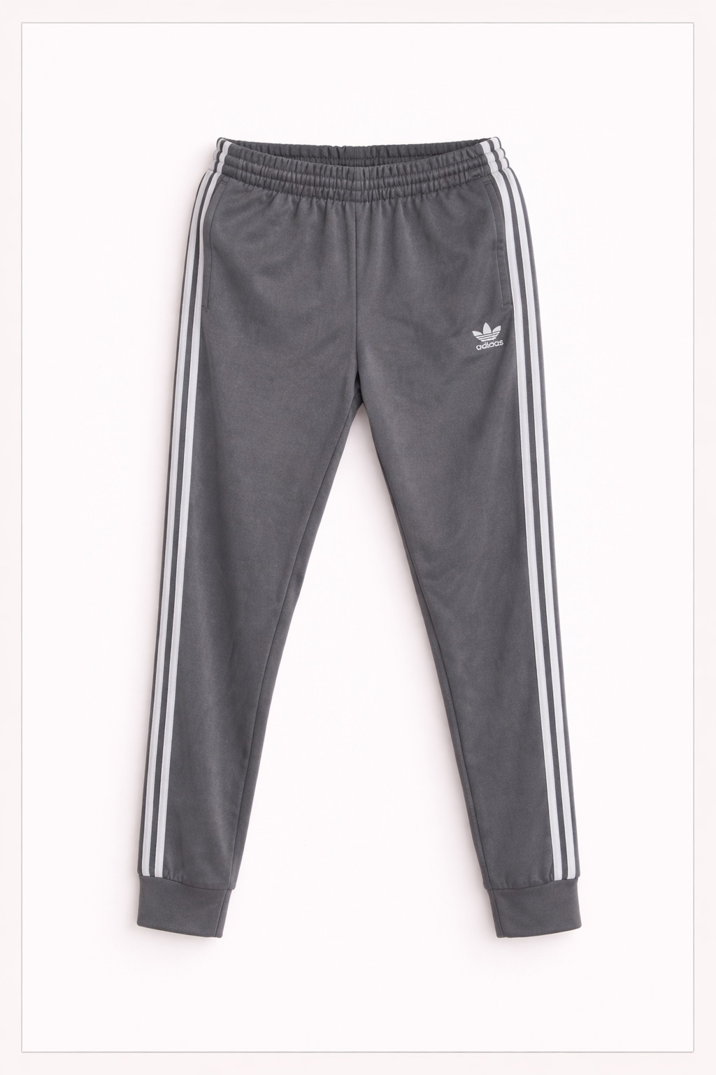 Pre-loved Mens Adidas Grey Athletic Joggers - M