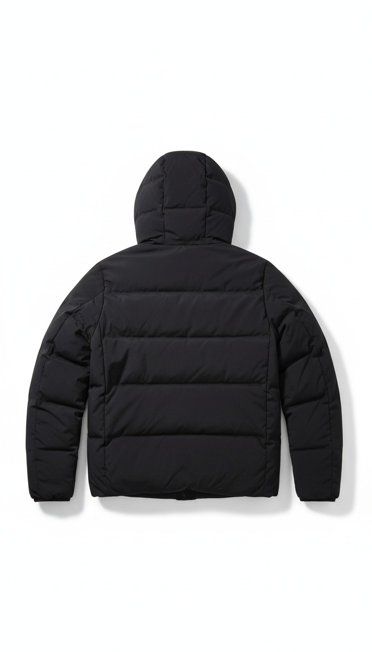 Pre-Loved UniQLO Black Puffer Jacket -Size S