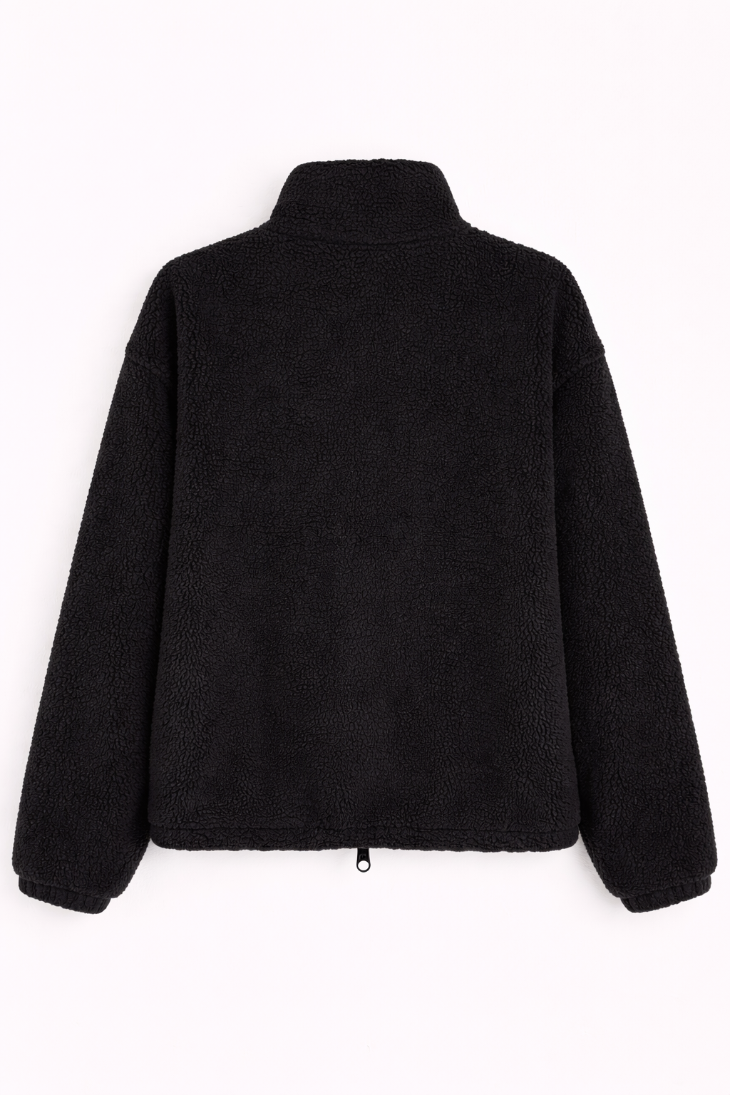 Pre-loved Unisex Adidas Black Fleece Zip Jacket - Size S (8 - 10)