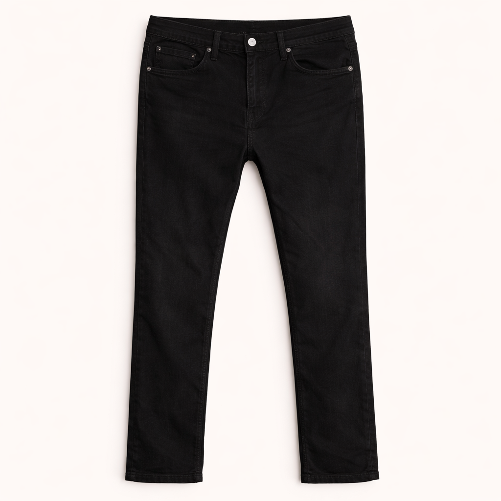 Pre- loved  Levi 512 Men's Black/Charcoal Slim Fit Jeans - W34L32