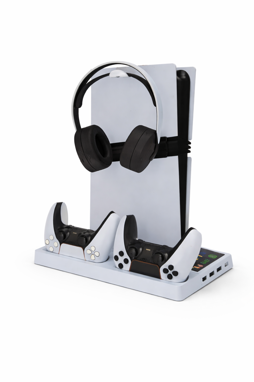 Iplay Multifunctional Cooling Station For Ps5 Slim And Ps5 Pro - White 