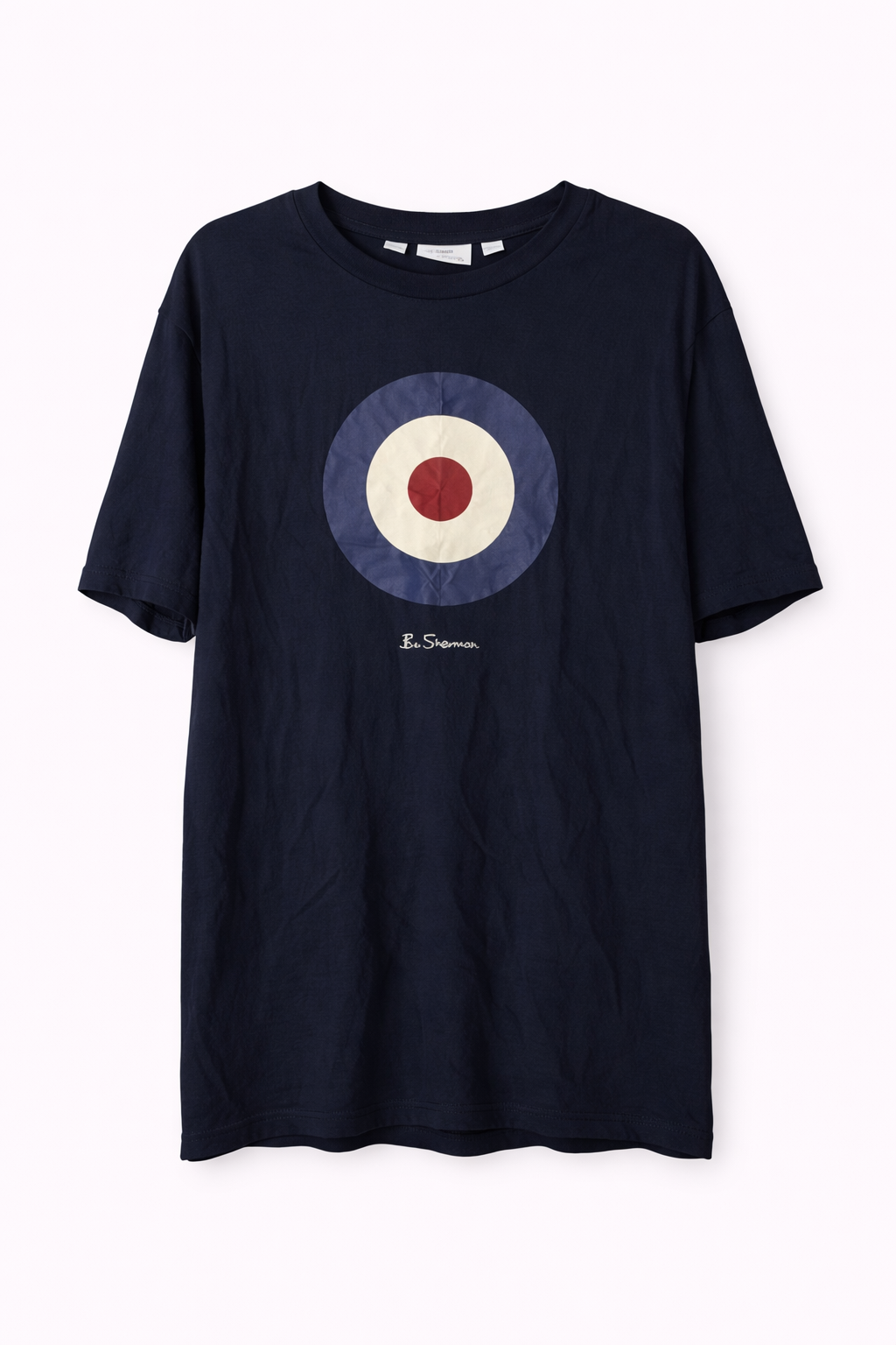 Pre-loved Ben ShermanNavy Mod Target T-Shirt - 3XL Regular fit
