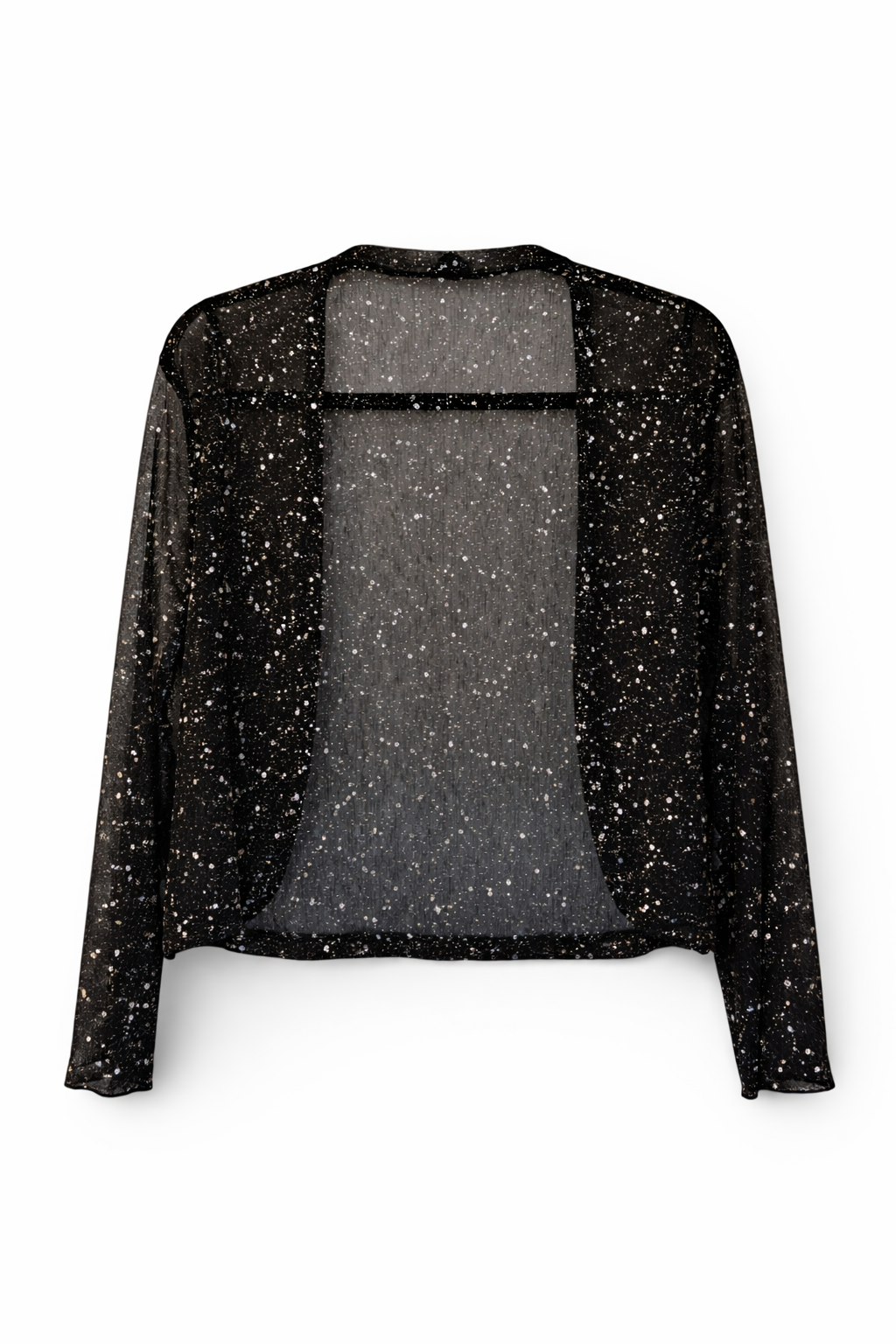 Pre-loved Sequin Mesh Top - M