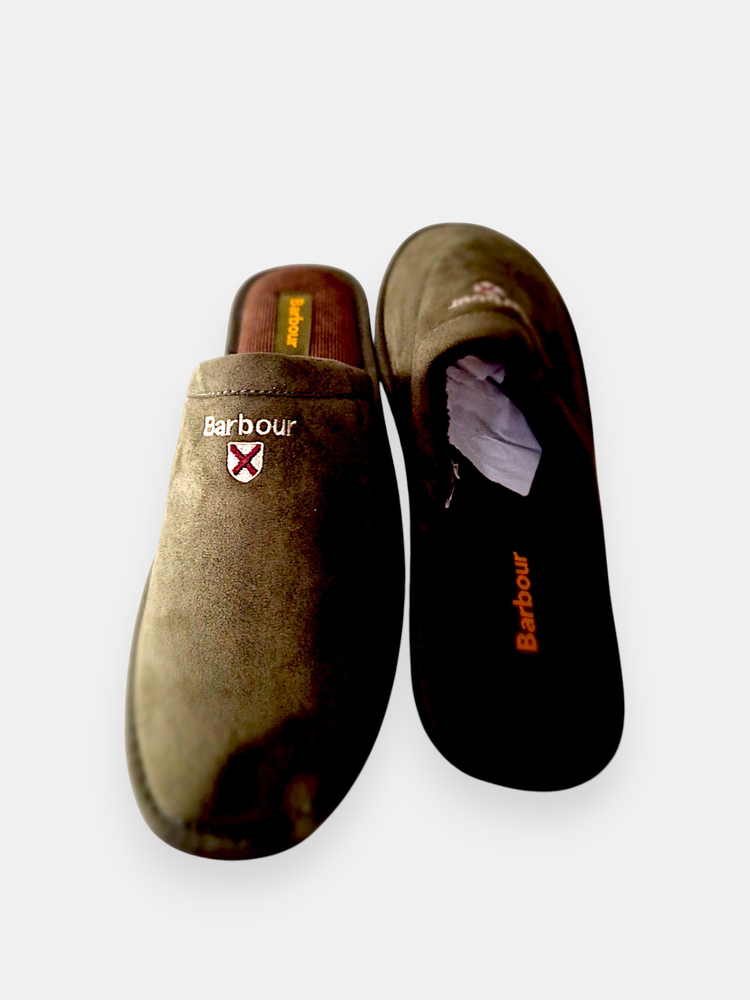 Gents New Barbour Mule Slipper / Size Uk 8