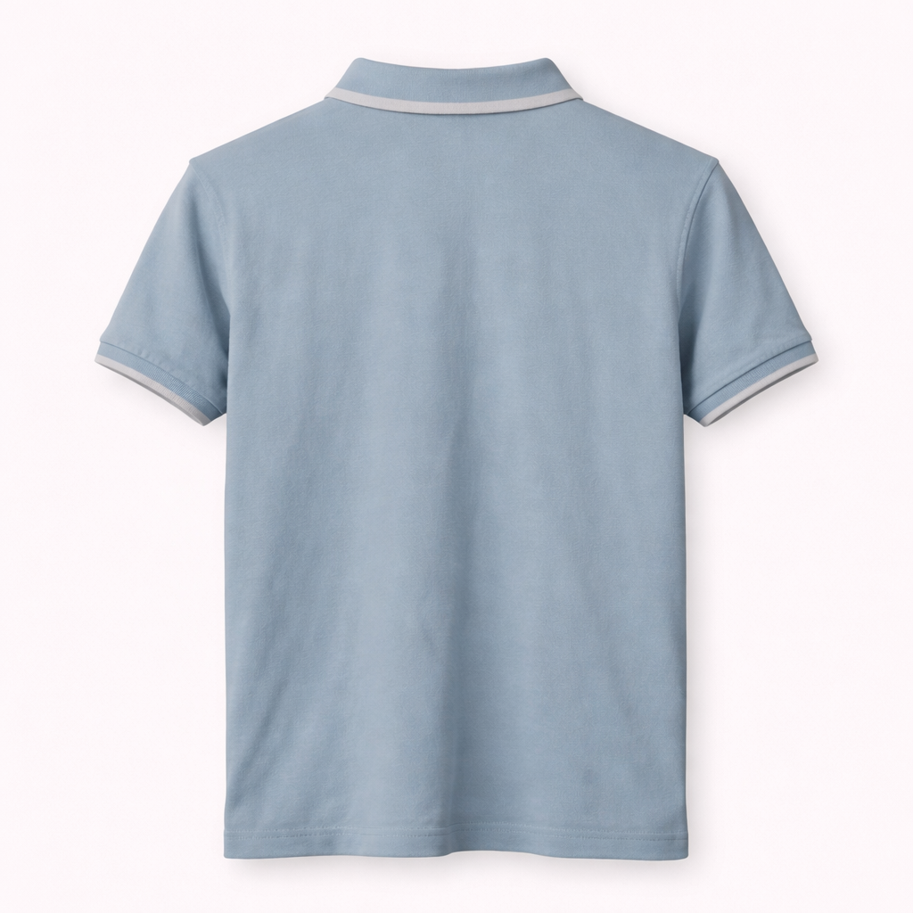 Pre-loved Pretty Green Classic Blue Polo Shirt - M