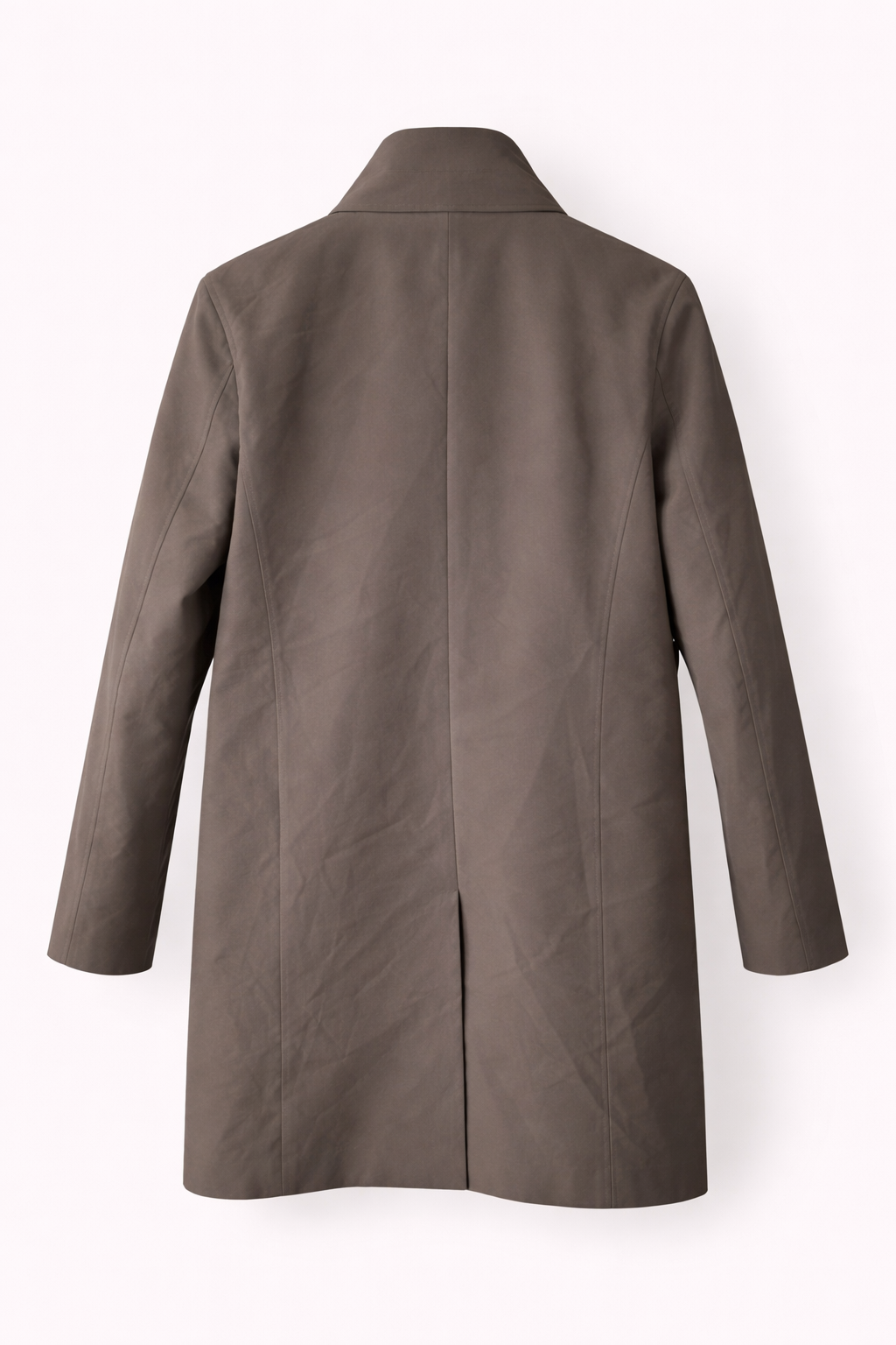 Pre-loved Reiss Classic Light Grey Coat  - Size L