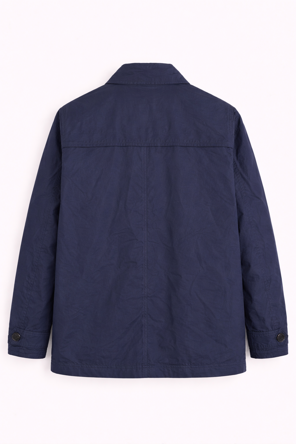 Pre-loved Samuel Windor Men's Navy Lightweight Shower proof Jacket - Size L