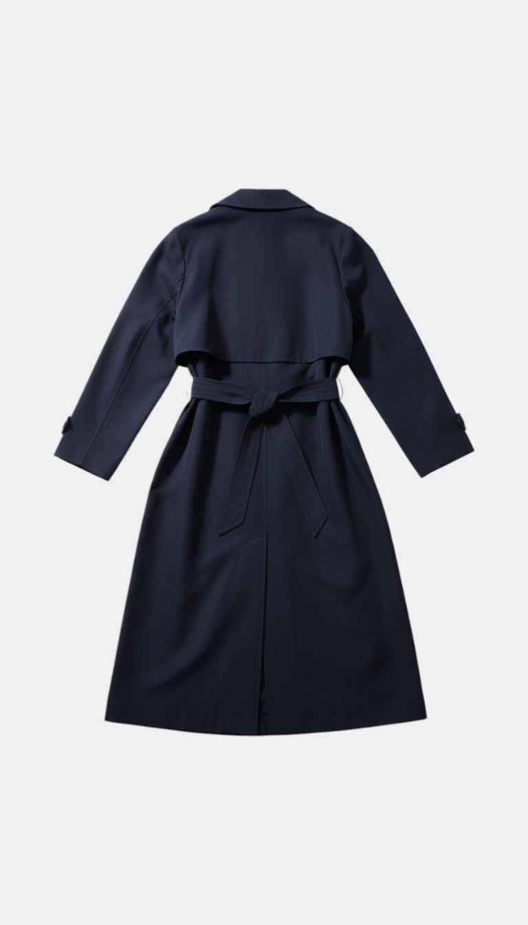 Pre-loved Dannimac Classic Navy Trench Coat