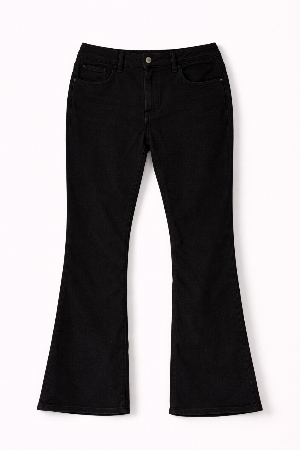 Pre-loved Black Flared Jeans - 1XL