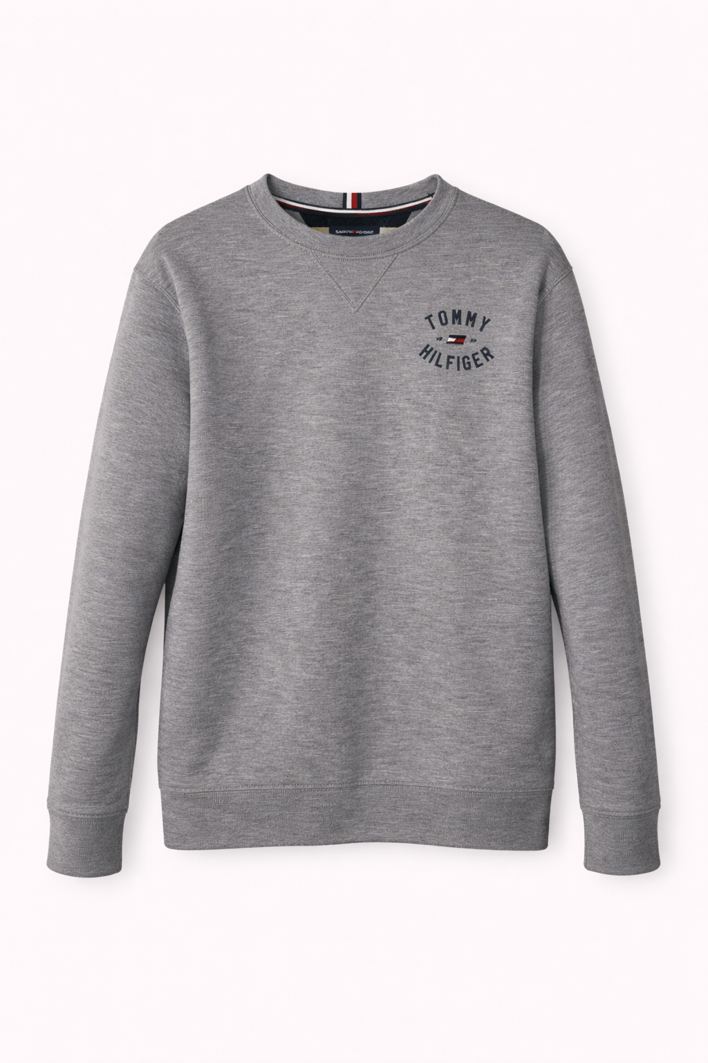Pre-loved Tommy Hilfiger Grey Sweatshirt - M