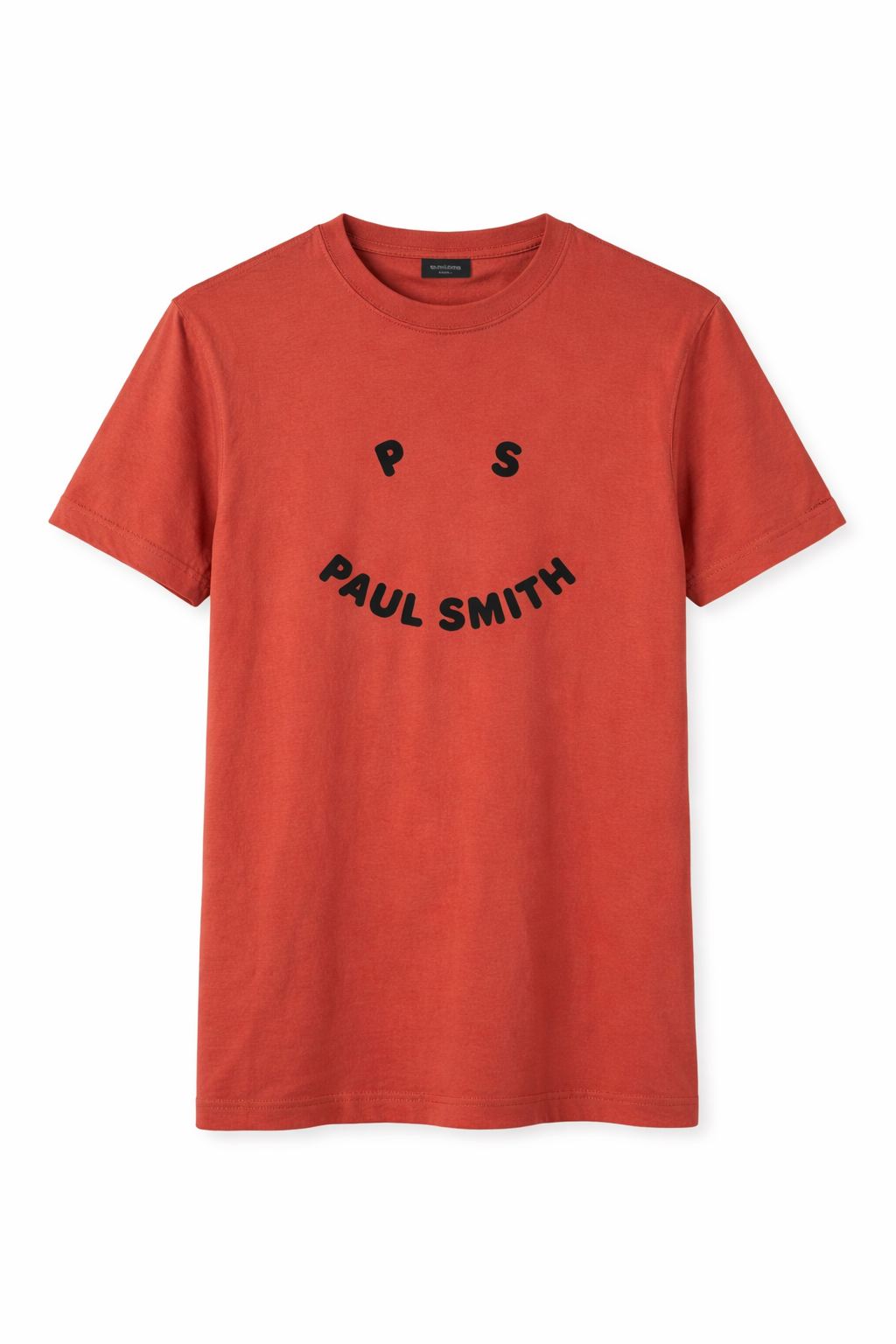 Pre-loved Paul Smith Rust Red Cotton T-Shirt - L