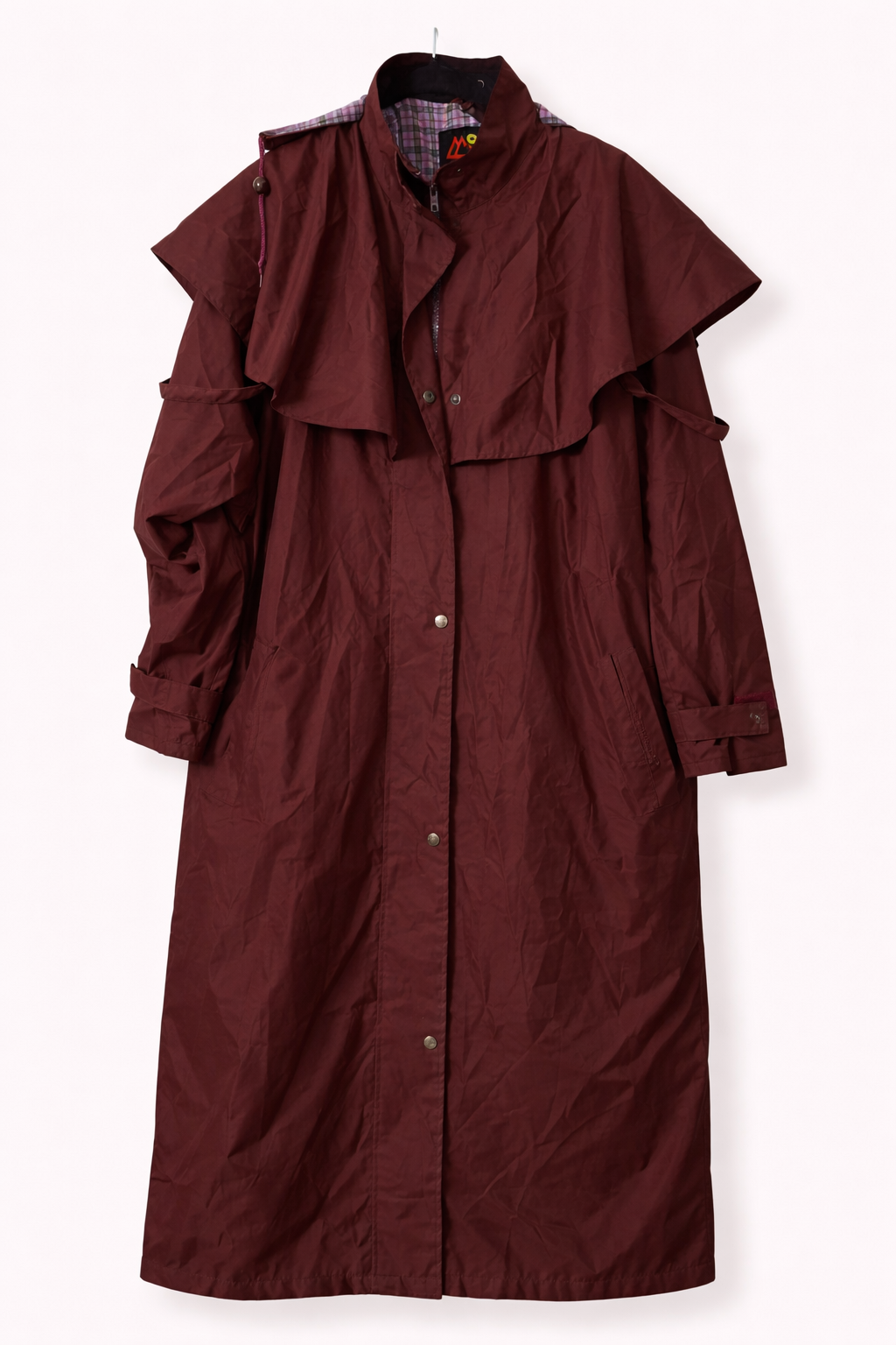 Pre-loved Target Dry Long Brown Raincoat - Size 16