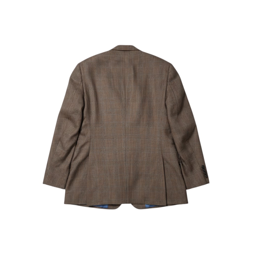 Roderick Charles Classic Brown Wool Blazer - Size M