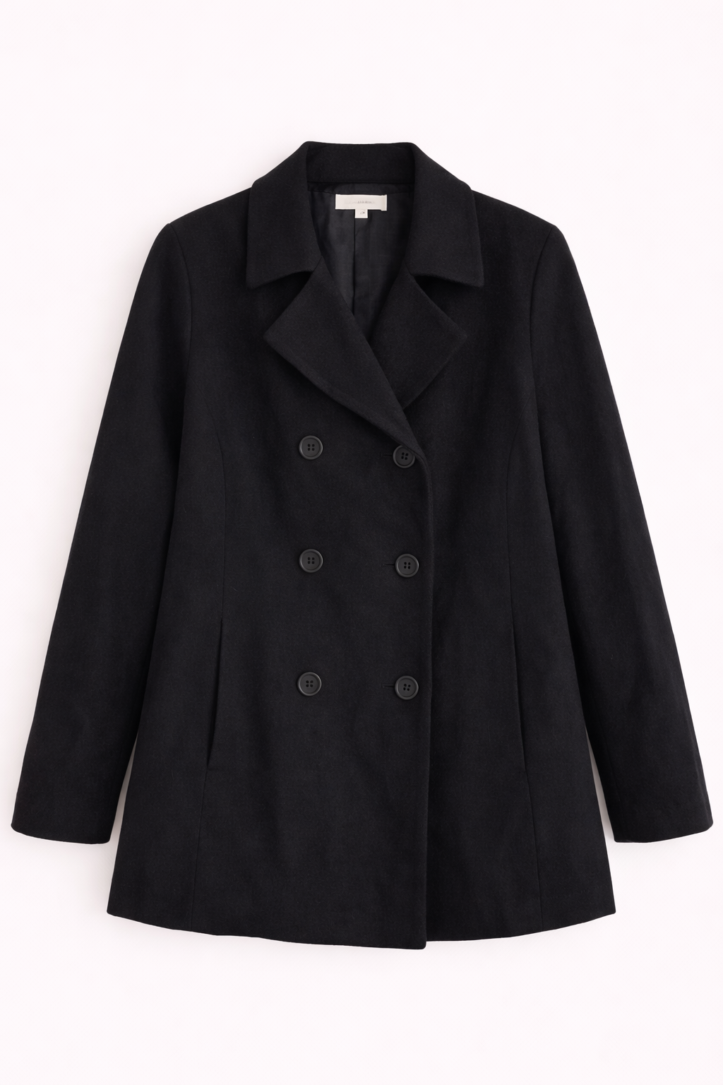 Pre-loved 3 Suisess Collection Classic Black Peacoat - US XL