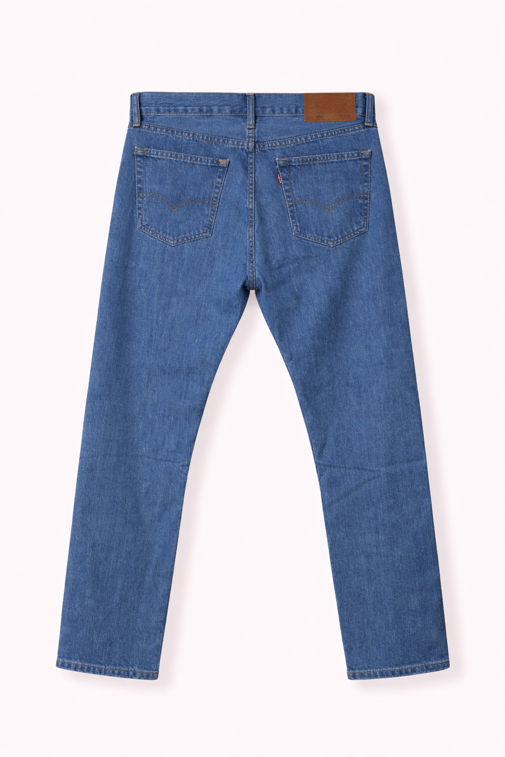 Pre-loved Mens Levi Strauss Classic 501 Blue Denim Jeans - W34 L30