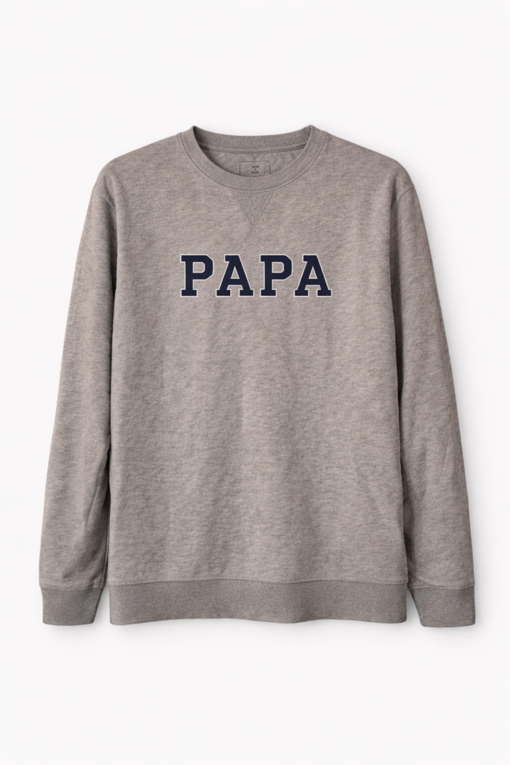 Pre-loved Papa Seraphine Classic Grey Sweatshirt - M