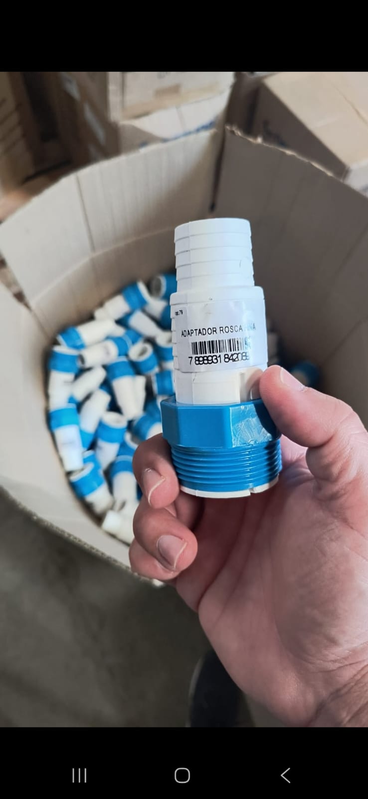 Adaptador de Rosca para Aspirador