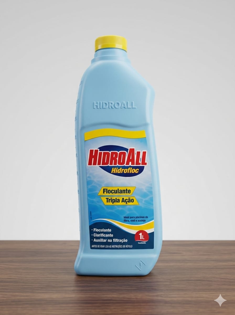 Clarificante HidroFloc 3 em 1 - HidroAll 1L