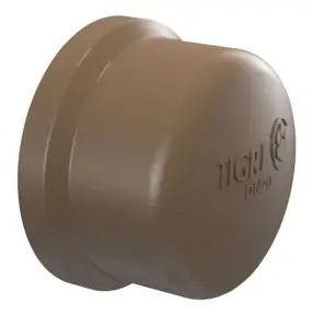 Tampão Cap PVC Marrom 50mm - TIGRE