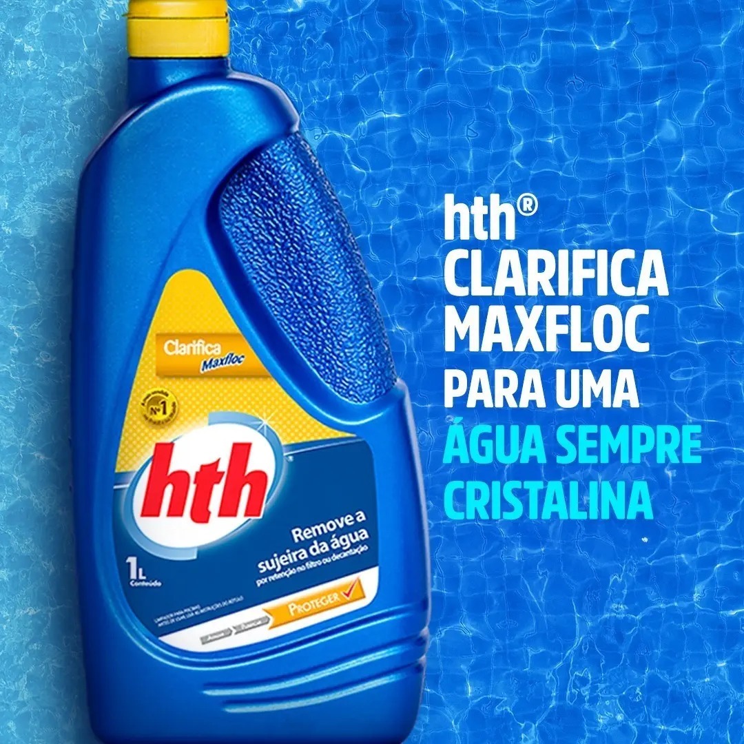 Clarificante MaxFloc - HTH 1L