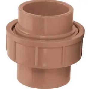 União PVC Marrom 50mm - AMANCO