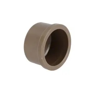 Tampão Cap PVC Marrom 50mm - TIGRE