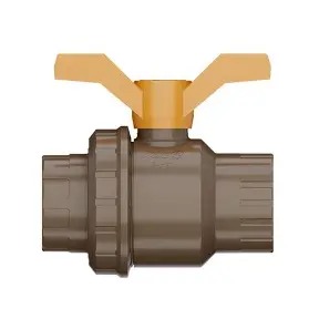 Registro Esfera em PVC Marrom 50mm - TIGRE