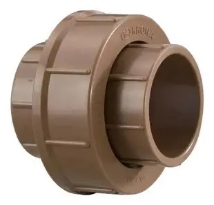 União PVC Marrom 50mm - AMANCO