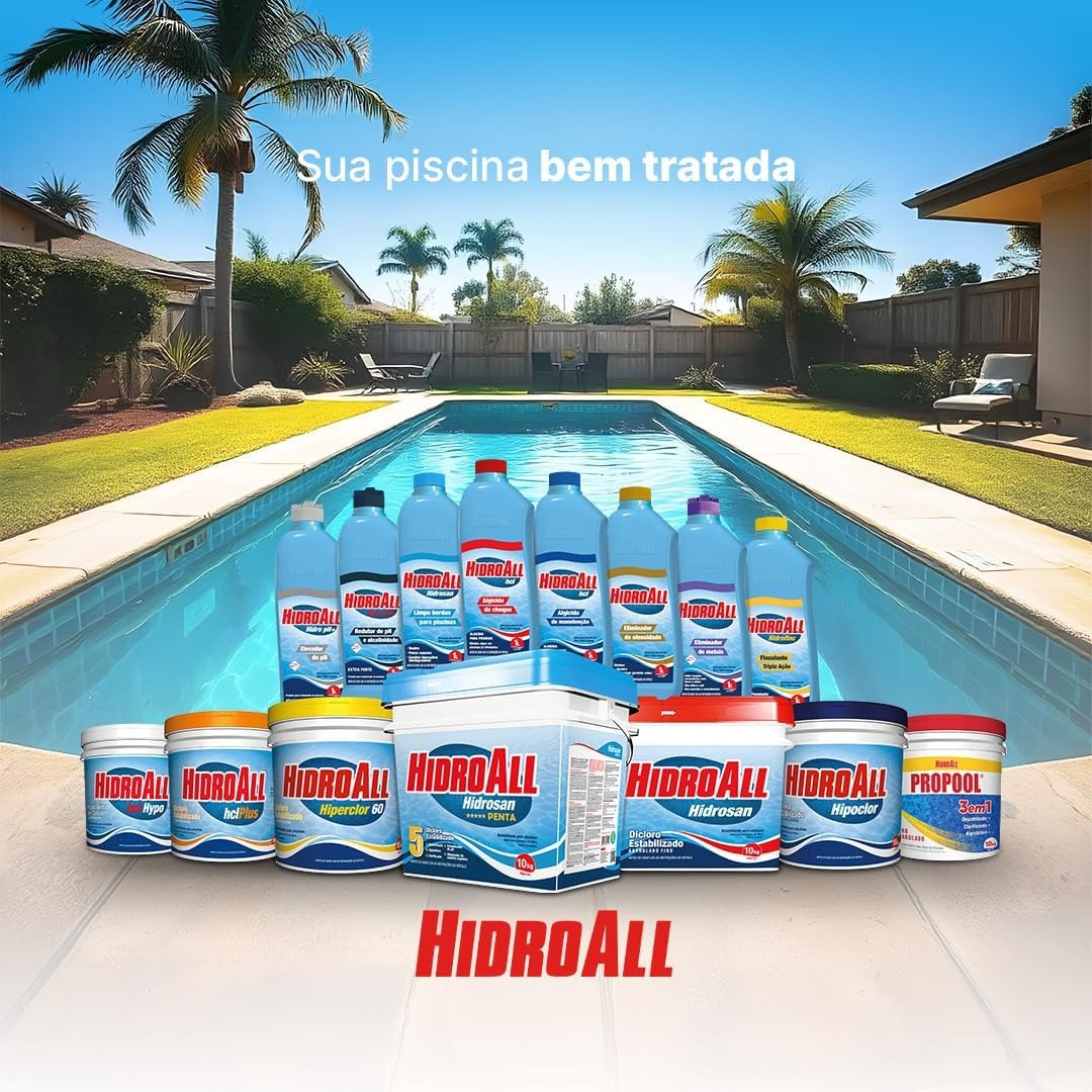 Cloro HidroPenta 1kg - HidroAll