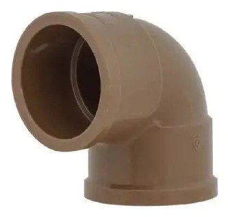 Joelho 90° PVC Marrom 50mm - TIGRE