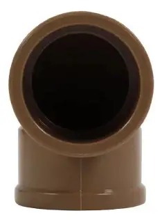 Joelho 90° PVC Marrom 50mm - TIGRE