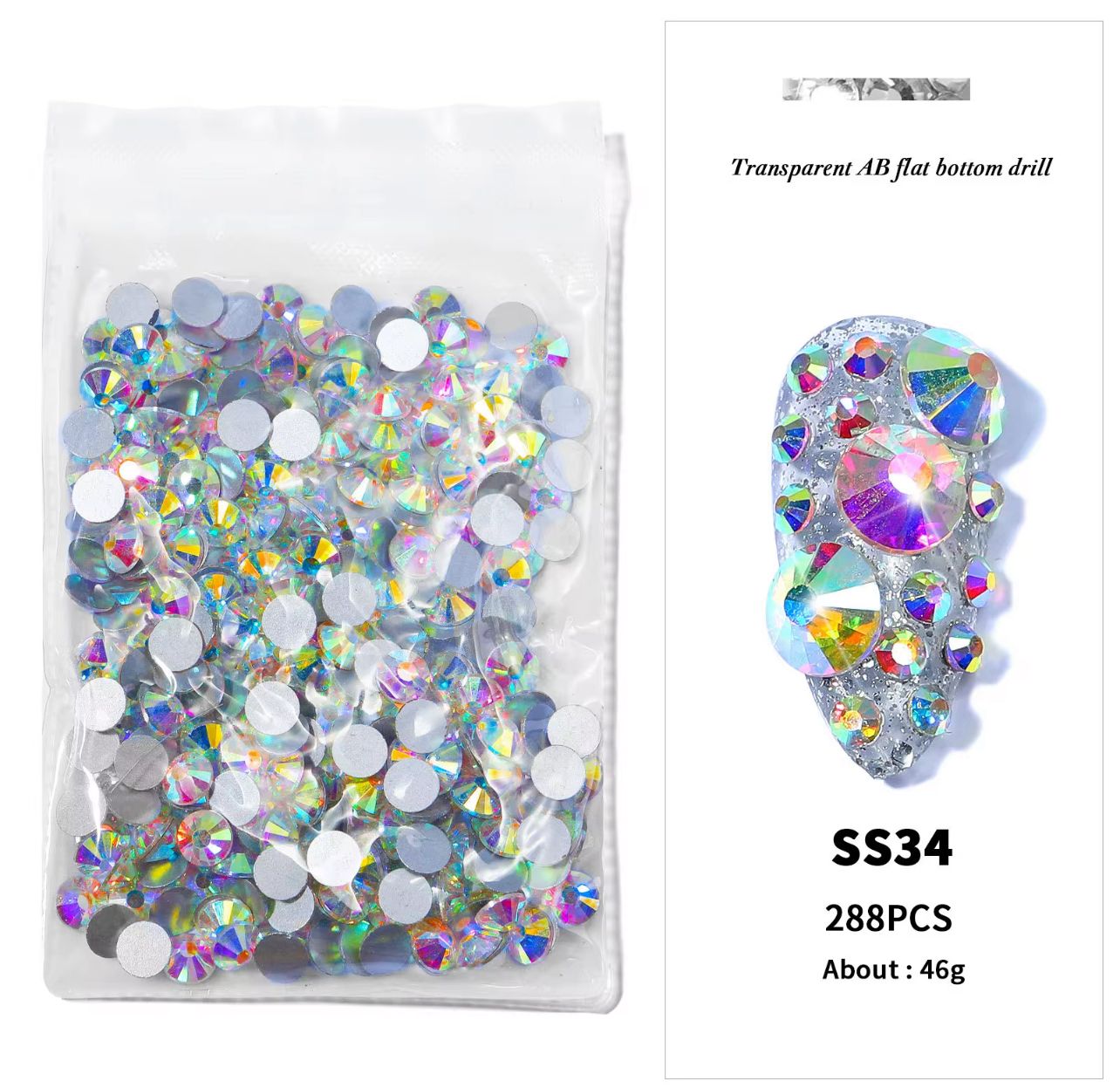 Strass Tornasol Talle SS34