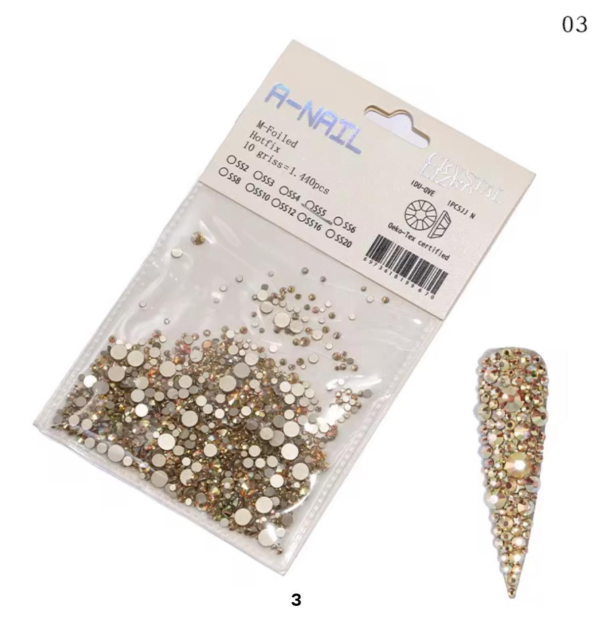 Strass para Uñas Surtidos