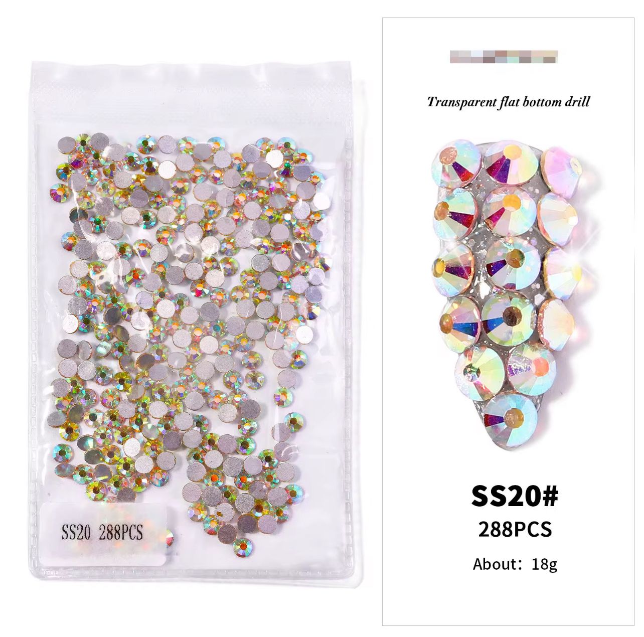 Strass Tornasol Talle SS20