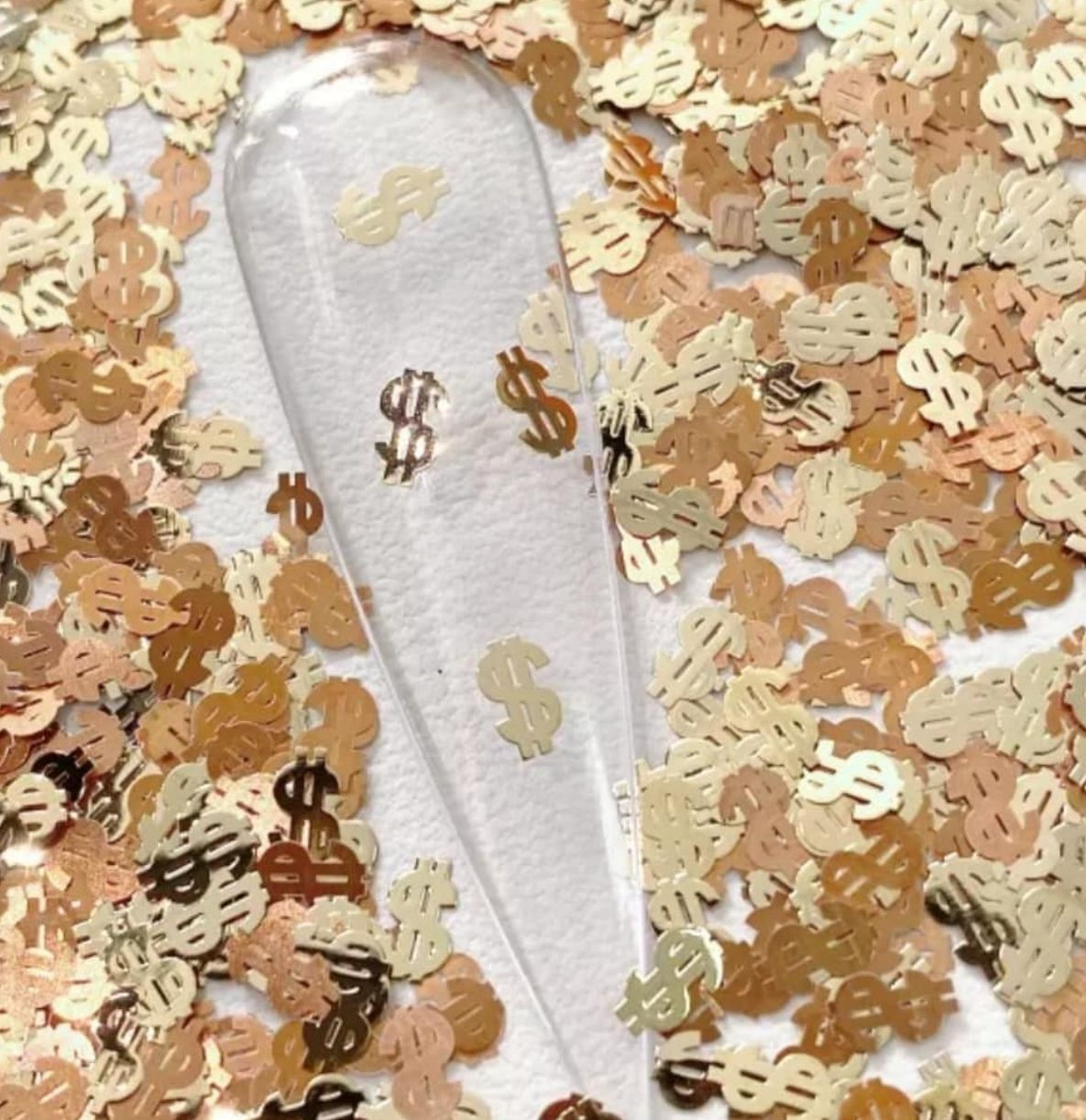 Decoracion de signos de dólar