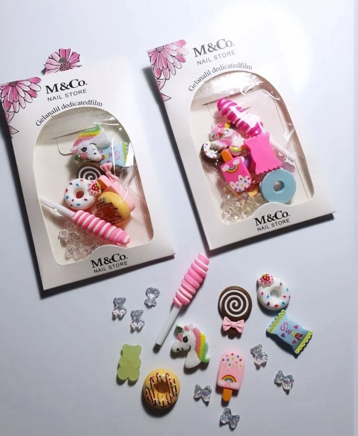 Set de Decoraciones para Uñas - Dulces