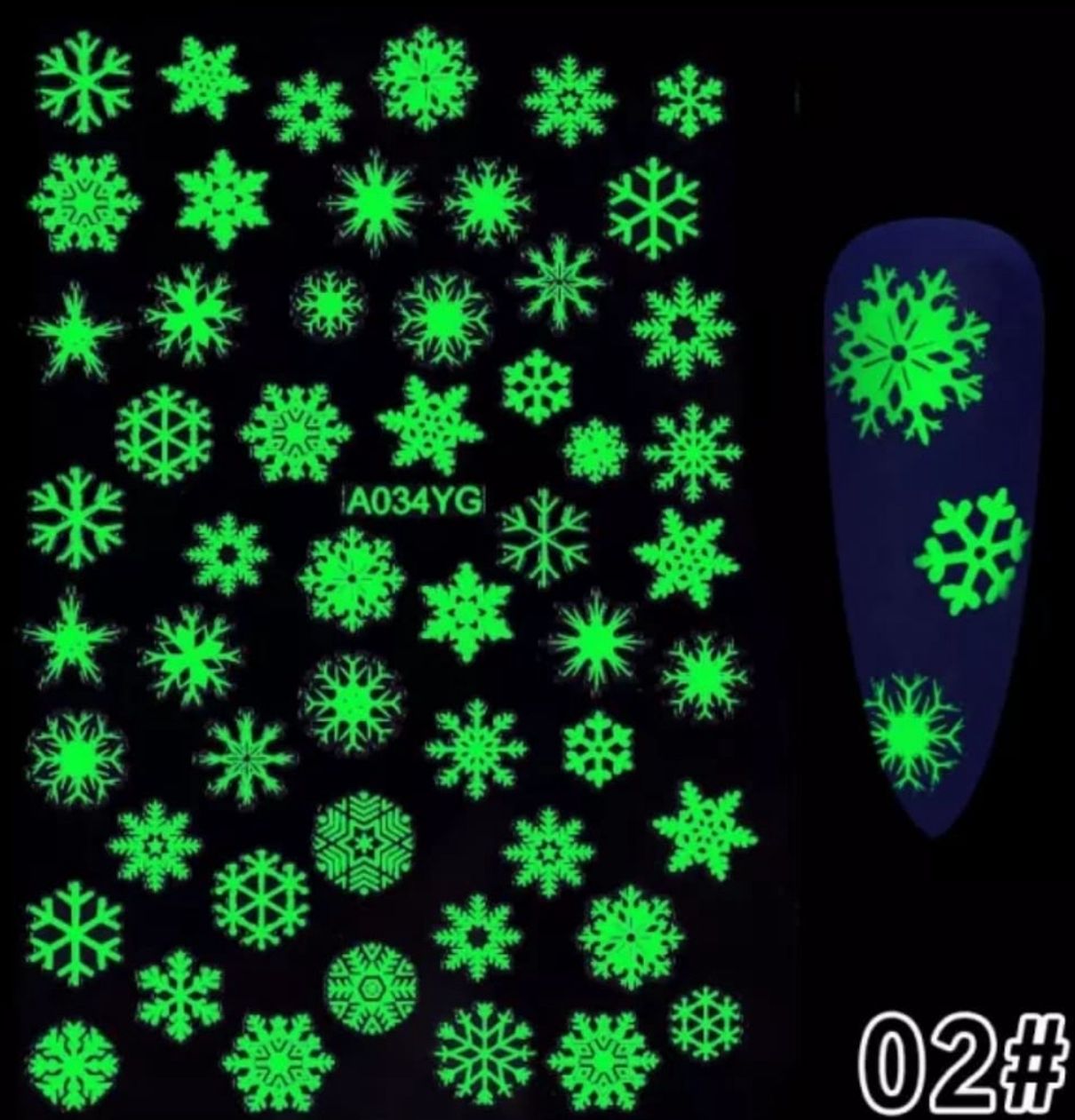 Sticker Brillan en la Oscuridad 