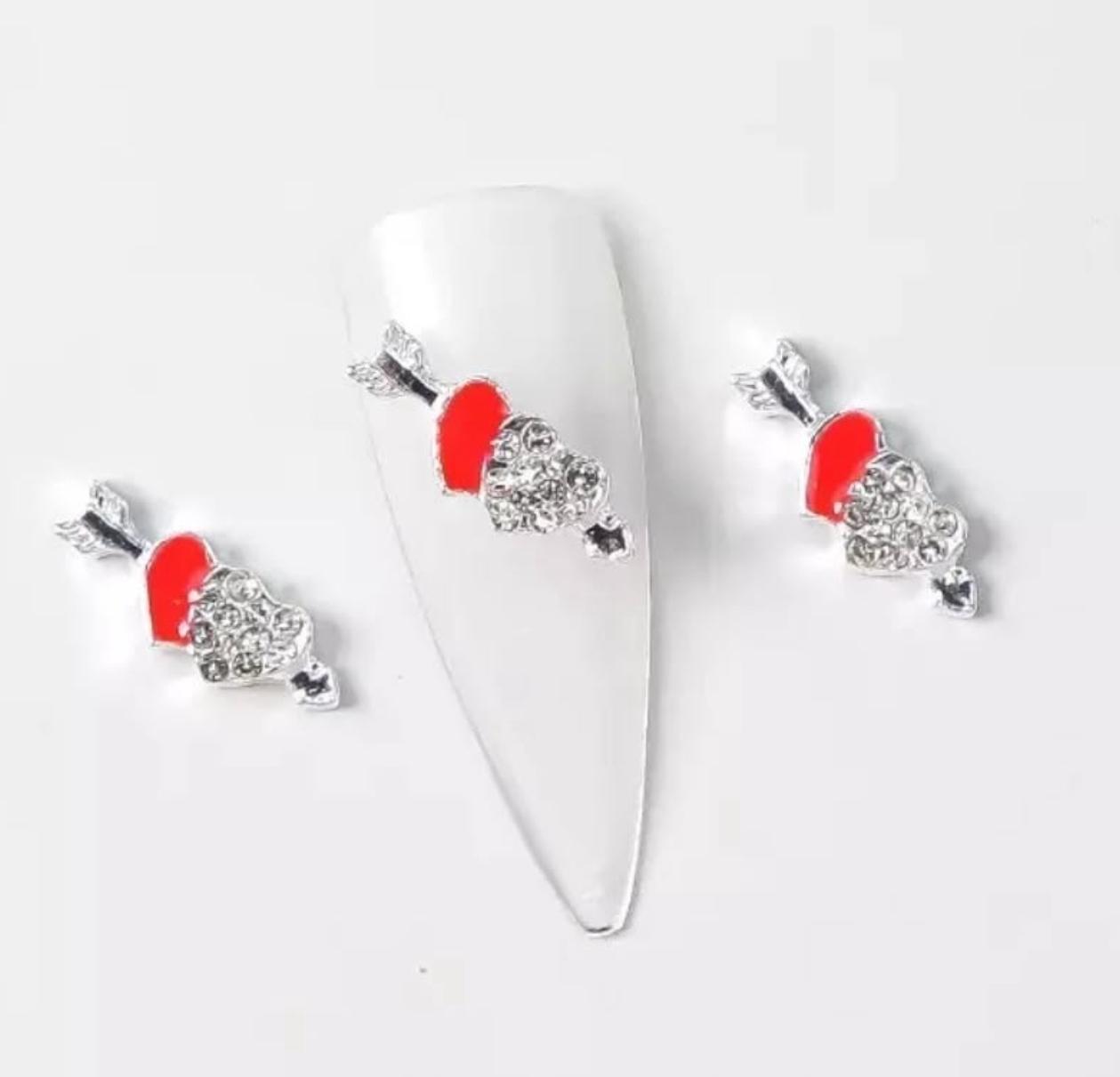 Piedras Corazón con Flecha