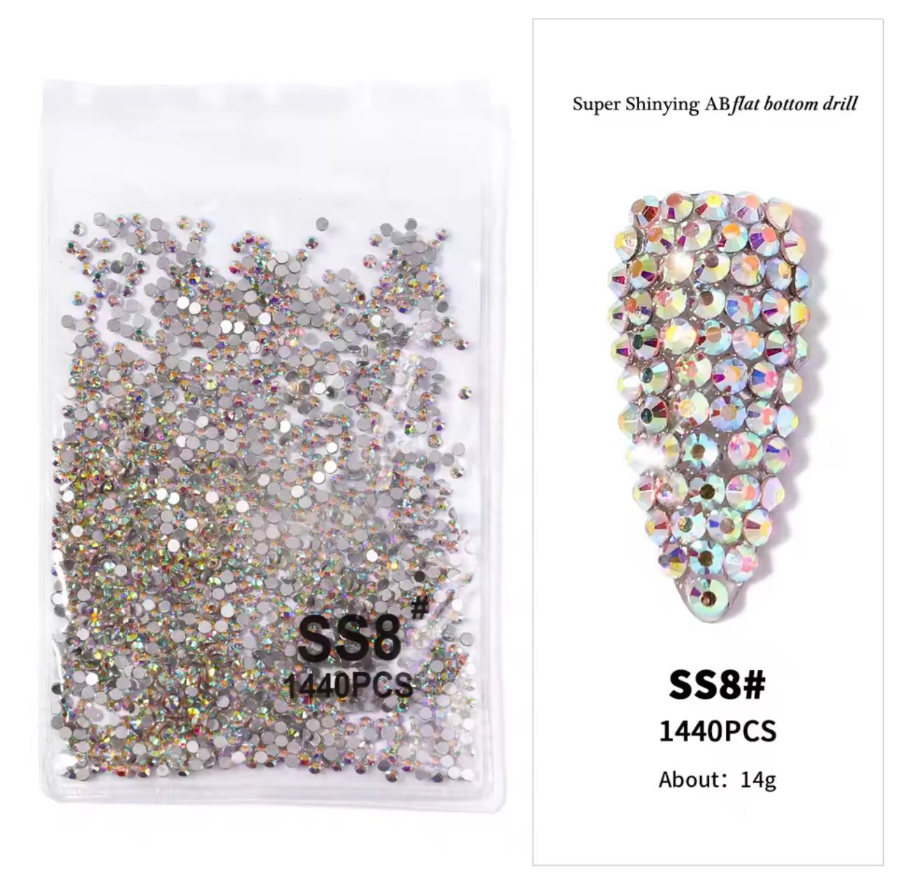 Strass Tornasol Talle SS8