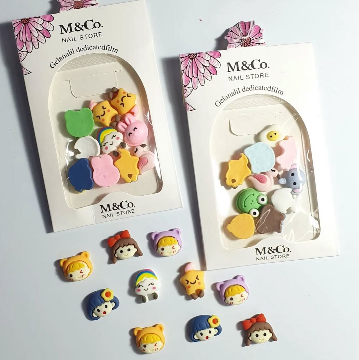 Decoraciones para Uñas Kawaii