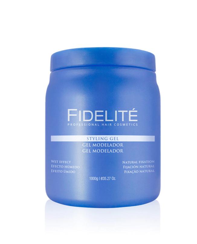 Gel Fijación Natural Efecto Húmedo 1000g Fidelite